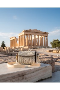 Χειροποίητη τσάντα ώμου Ευριδίκη εμπνευσμένη από την Ελληνική μυθολογία