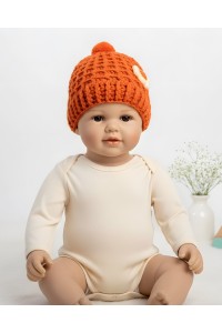 Handmade crocheted accessories - Terracotta
