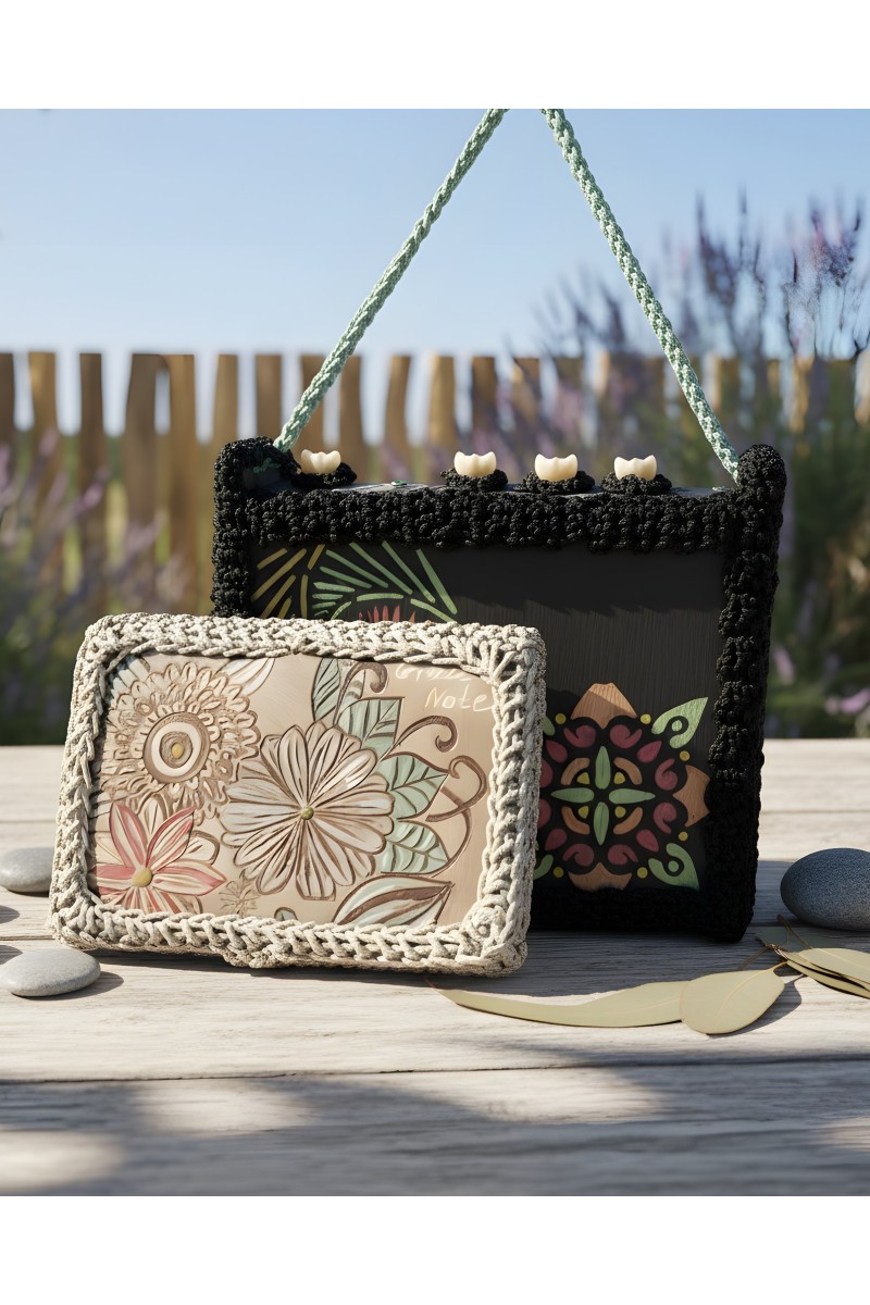 Luxury Handmade Art Wallet Iaira by Grace Note
