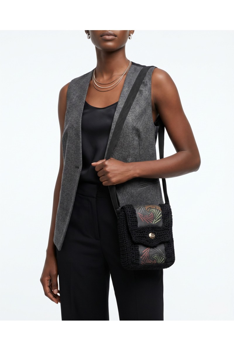 Theisoa wearable art bag inspired by Greek mythology