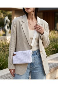 Handmade bag - white