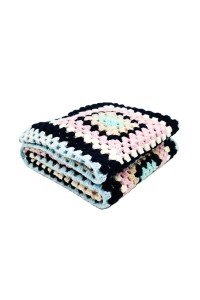 Handmade Luxurious Baby Blanket - Multicolored