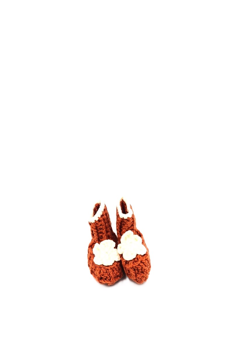 Handmade crocheted accessories - Terracotta