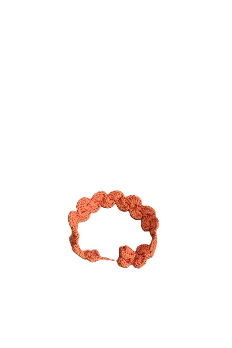 Handmade crocheted accessories - Terracotta