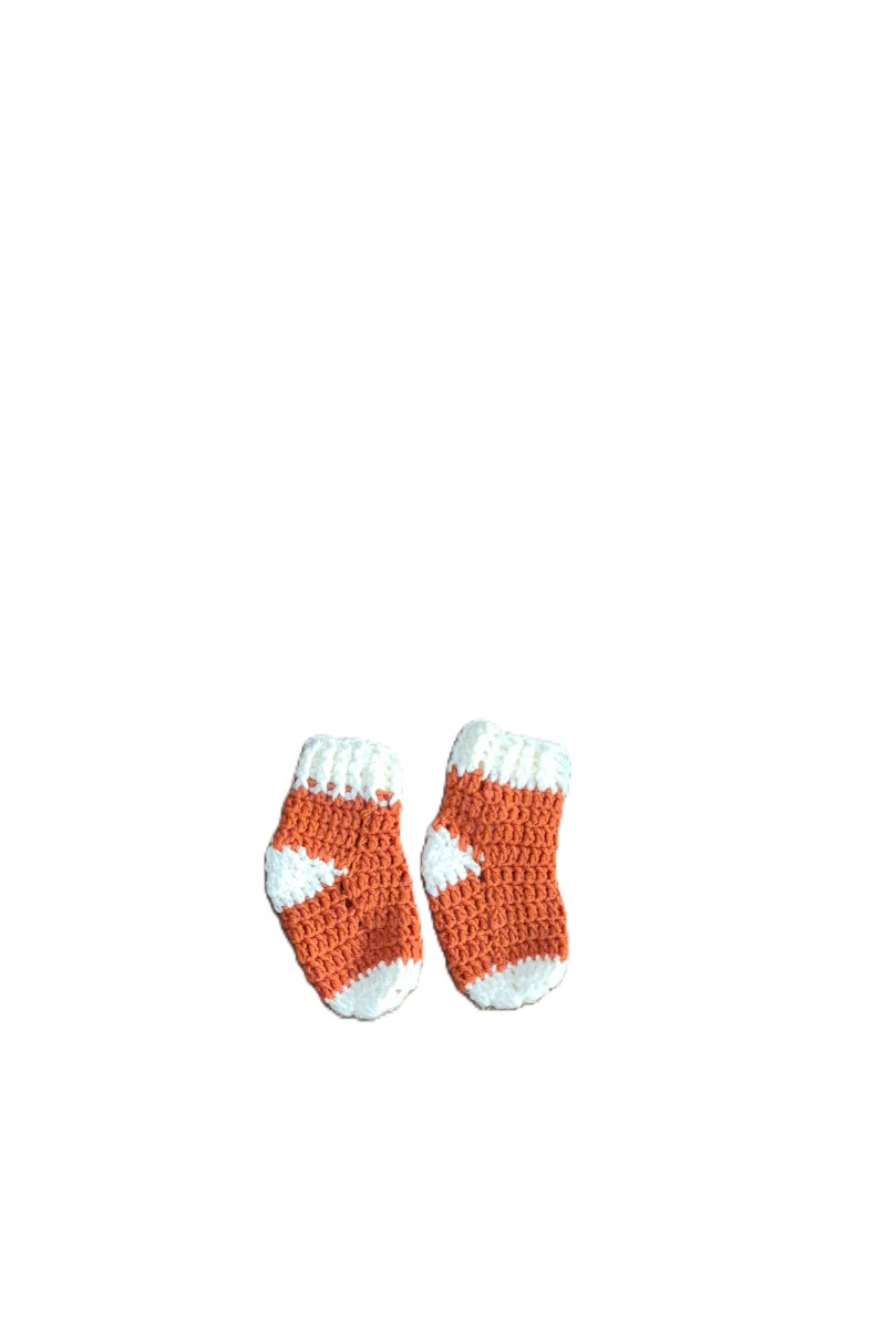 Handmade crocheted accessories - Terracotta
