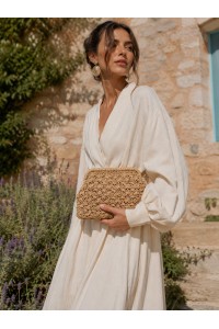 Stylish γυναικεία clutch τσάντα για νησί και πόλη