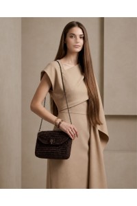 Siena Handmade Crochet Bag Styled in an Elegant Winter Look | Grace Note