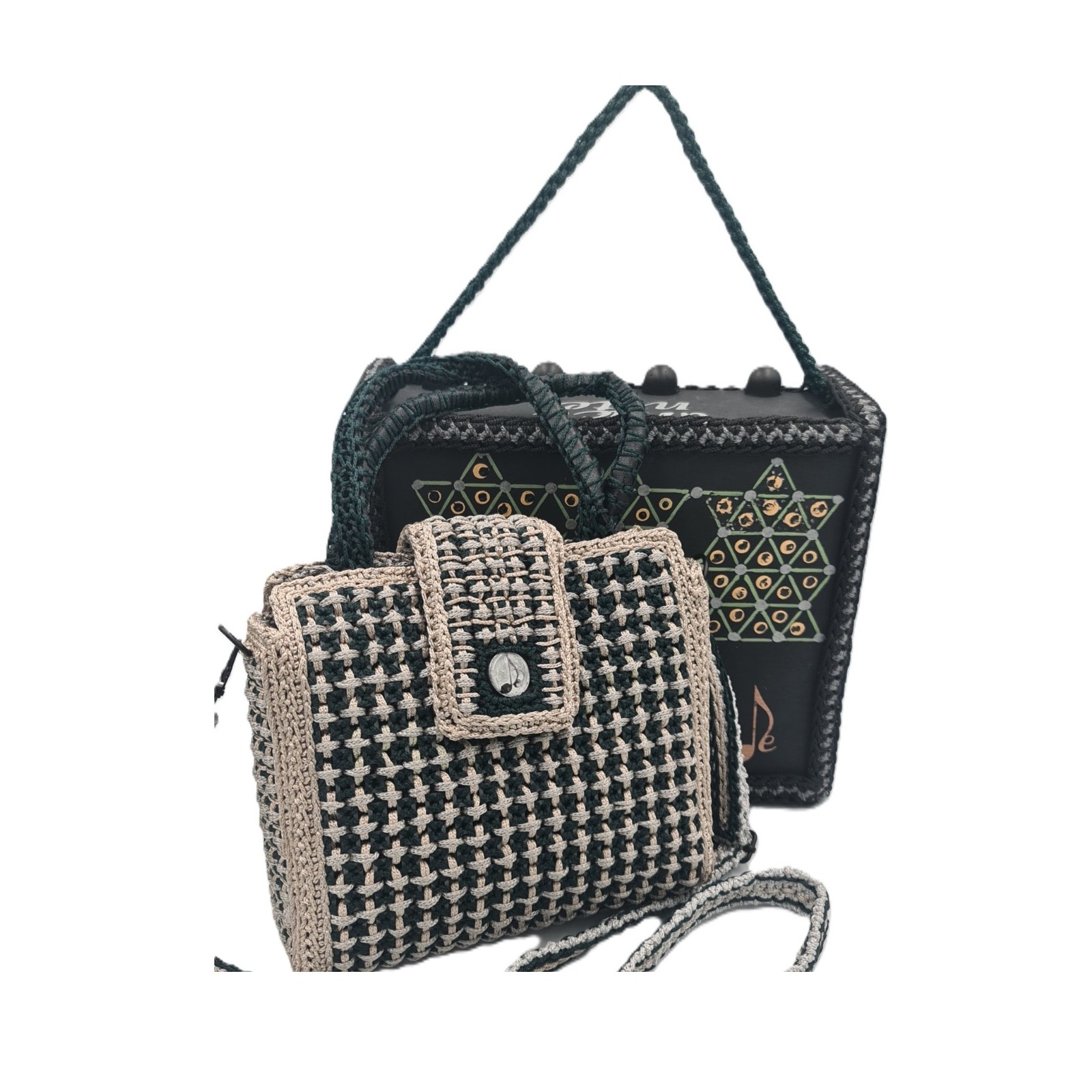 Evryti Handmade Art Bag by Grace Note with its handcrafted signature presentation box.