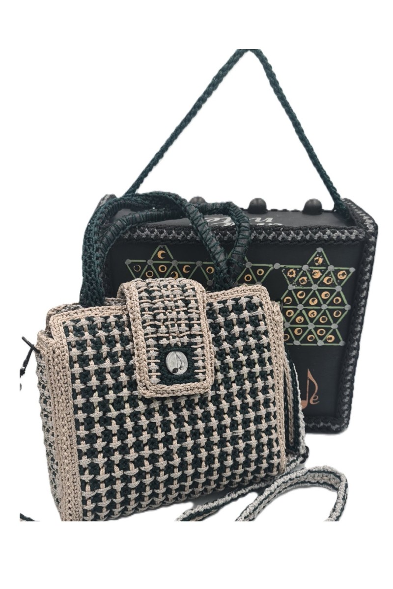 Evryti Handmade Art Bag by Grace Note with its handcrafted signature presentation box.