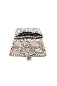Open Iaira Handmade Art Wallet by Grace Note handcrafted in Greece