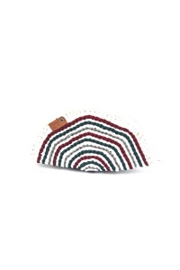 Posidonia Handmade Crochet Wallet by Grace Note with shell-inspired design Made in Greece