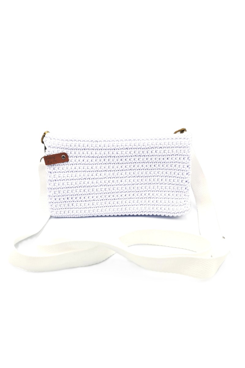 Handmade bag - white
